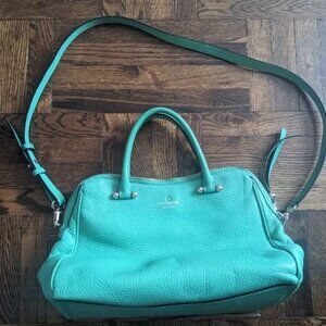 Kate Spade green cross body bag